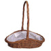 Large Single Unpeeled Country Basket - Lost Land Interiors