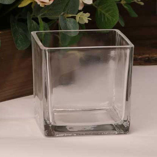 Clear Glass Cube 10cm - Lost Land Interiors
