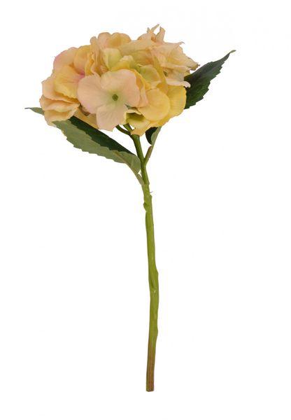 Lemon Hydrangea Pick Artificial Silk Flowers - Lost Land Interiors