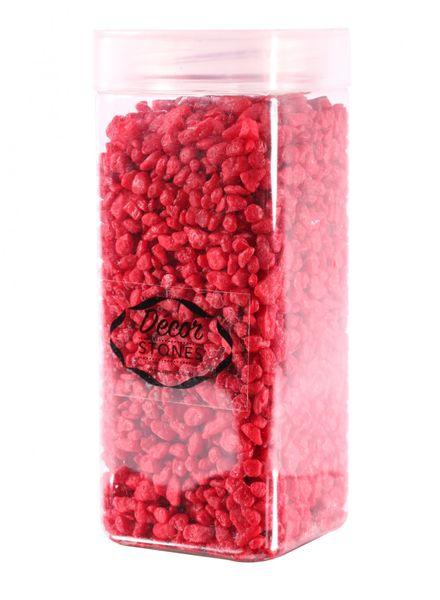 750 Gram Jar of Red Pebbles - Lost Land Interiors