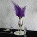 Purple Ostrich Feathers x5 - Lost Land Interiors