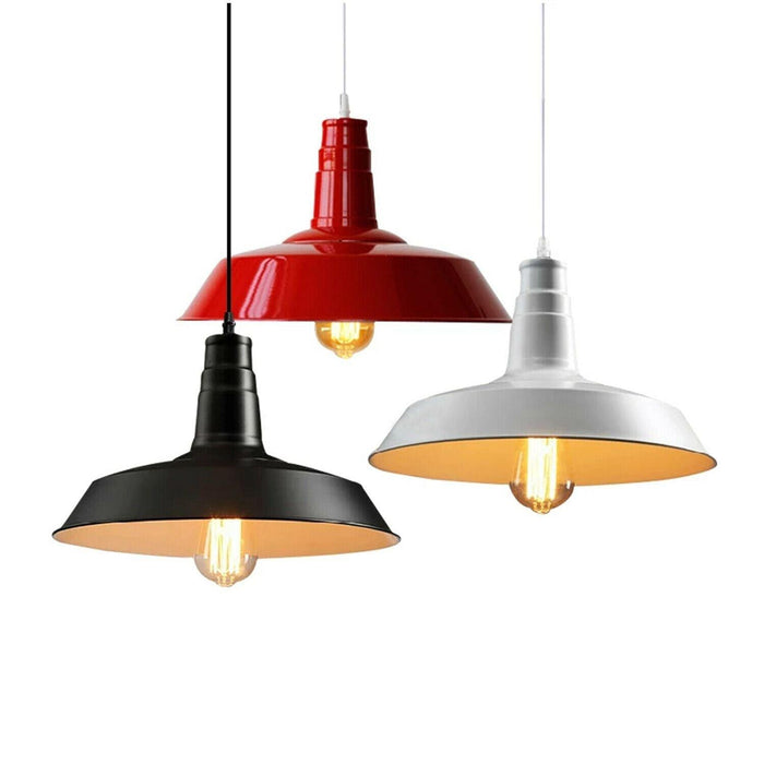 Metal Bowl Shade Pendant Light Chandelier Decorative Hanging Lamp Pendant Lighting Adjustable~1277 - Lost Land Interiors