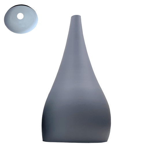 Industrial vintage Tear Drop Gray Color Beat Style pendant shade E27 holder~3974 - Lost Land Interiors