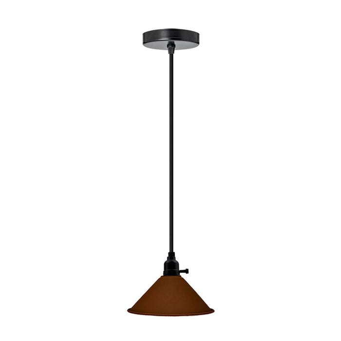 Pendant Light Modern Ceiling Brown Lamp Shade Chandelier~3172 - Lost Land Interiors