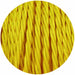 5m Yellow 2 Core Twisted Electric Fabric 0.75mm Cable~1770 - Lost Land Interiors