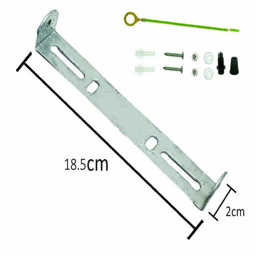 Light Fixing strap brace Plate with accessories ceiling rose 185mm bracket~2402 - Lost Land Interiors