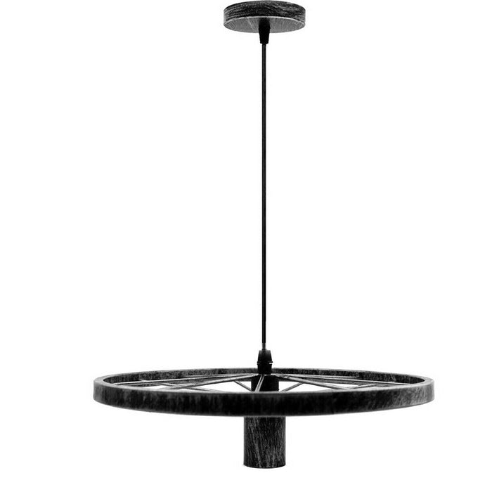 Modern Industrial Retro Pendant Lamp Ceiling Light Wheel Light for Bedroom cafe~2245 - Lost Land Interiors