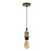 New E27 Ceiling Rose Light Fitting Vintage Industrial Pendant Lamp Bulb Holder~2074 - Lost Land Interiors