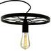 Modern Industrial Retro Pendant Lamp Ceiling Light Wheel Light for Bedroom cafe~2245 - Lost Land Interiors