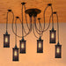 Retro Vintage Chandelier Ceiling Spider Light Industrial Pendant DIY Lamp E27~2165 - Lost Land Interiors