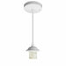 E27 Ceiling Rose White Light PVC Flex Pendant Lamp Holder Fitting~2378 - Lost Land Interiors