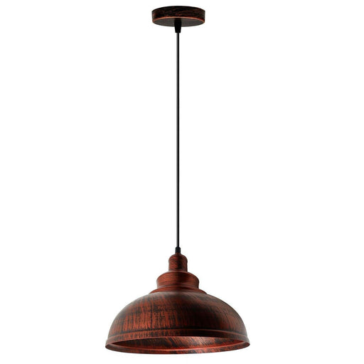 Vintage Industrial Retro Pendant Light Suspended Ceiling Pendant Metal Lampshade~2061 - Lost Land Interiors
