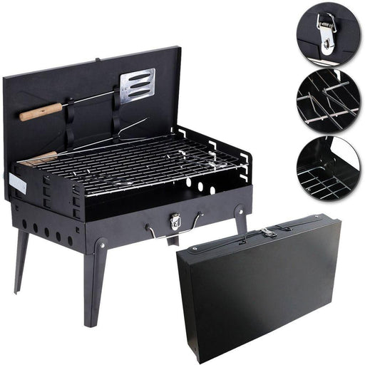Folding BBQ SET - Compact Barbecue - Lost Land Interiors