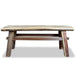 Wooden Bench Solid Reclaimed Wood 100x28x43 cm - Lost Land Interiors