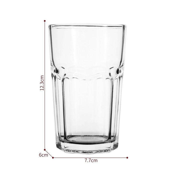 12 Traditional Highball Glass Tumblers - 300ml (10.5oz) Highball Glasses - Lost Land Interiors