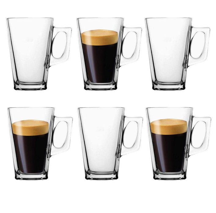 Latte Glasses - 240ml for Tea and Coffee - Lost Land Interiors