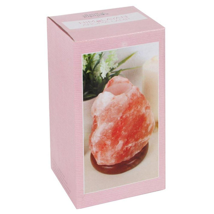 Himalayan Salt Rock Aroma Lamp (1.5-2kg) - Enhance Your Space with Aromatherapy - Lost Land Interiors